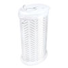 Picture of Ubbi Steel Diaper Pail, Odor Locking, No Special Bag Required, Award-Winning, Registry Must-Have, Herringbone