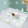 Picture of UANLAUO Foldable Baby Play Mat, Extra Large Waterproof Activity Playmats for Babies,Toddlers, Infants, Play & Tummy Time, Foam Baby Mat for Floor with Travel Bag