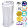 Picture of Ubbi Steel Diaper Pail, Odor Locking, No Special Bag Required, Award-Winning, Registry Must-Have, Woodgrain