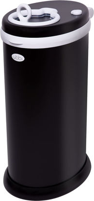 Picture of Ubbi Steel Diaper Pail, Odor Locking, No Special Bag Required, Award-Winning, Registry Must-Have, Matte Black