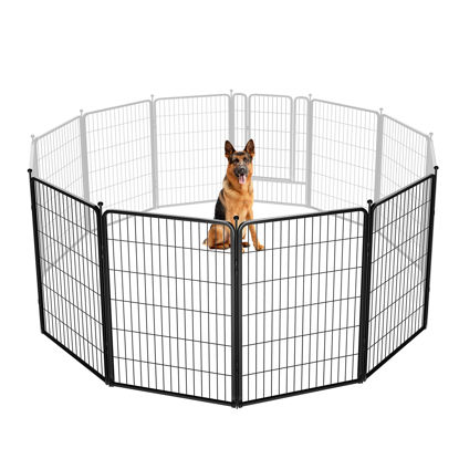 Picture of FXW Rollick Dog Playpen for Yard, RV Camping│Patented, 45 inch 4 Panels