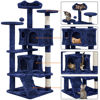 Picture of Yaheetech 54in Cat Tree Tower Condo Furniture Scratch Post for Kittens Pet House Play