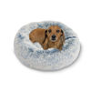 Picture of Best Friends by Sheri The Original Calming Donut Cat and Dog Bed in Shag Fur Denim, Small 23"