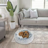 Picture of Best Friends by Sheri The Original Calming Donut Cat and Dog Bed in Shag Fur Denim, Small 23"