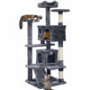 Picture of Yaheetech 54in Cat Tree Tower Condo Furniture Scratch Post for Kittens Pet House Play