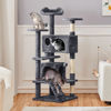 Picture of Yaheetech 54in Cat Tree Tower Condo Furniture Scratch Post for Kittens Pet House Play