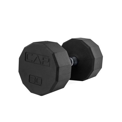 Picture of CAP Barbell 12-Sided Coated Dumbbell, 30 LB