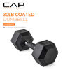 Picture of CAP Barbell Coated Dumbbell Weights with Padded Grip, Single, 30 LBS