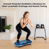 Picture of LifePro Vibration Plate Exercise Machine - Whole Body Workout Vibration Fitness Platform w/ Loop Bands - Home Training Equipment - Remote, Balance Straps, Videos & Manual