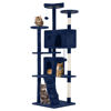 Picture of FDW Cat Tree 70in Cat Tower Multi-Level Durable Cat Scratching Post & Cozy Fun Cat Jumping Platform Space Saving Cat Condo Pet Play House for Indoor Cats,Navy Blue