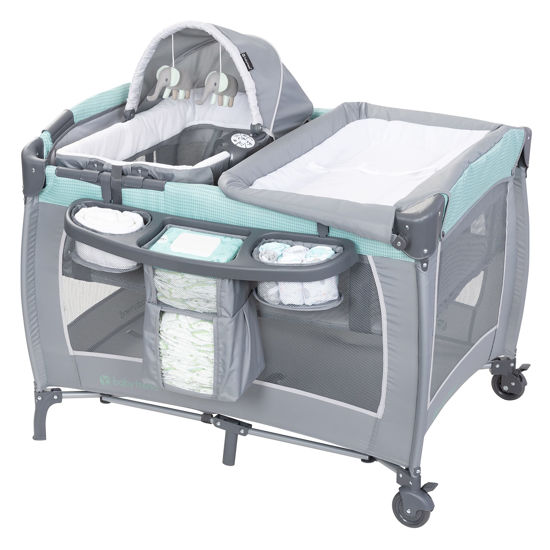 Picture of Baby Trend Lil' Snooze Deluxe III, Cozy Mint