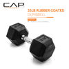 Picture of CAP Barbell 35 LB Coated Hex Dumbbell Weight, New Edition