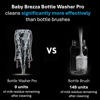 Picture of Baby Brezza Bottle Washer Pro - Baby Bottle Washer, Sterilizer + Dryer - All in One Machine Cleans Bottles, Pump Parts, & Sippy Cups - Replaces Hand Washing, Bottle Brushes and Drying Racks