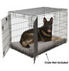 Picture of MidWest Homes for Pets Deluxe Dog Beds | Super Plush Dog & Cat Beds Ideal for Dog Crates | Machine Wash & Dryer Friendly, 1-Year Warranty,Gray, 48-Inch