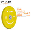 Picture of CAP Barbell Best Olympic Bumper Plate, Yellow, 35 lb Single