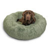 Picture of Best Friends by Sheri The Original Calming Donut Cat and Dog Bed in Shag Fur Sage, Large 36"