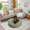 Picture of Best Friends by Sheri The Original Calming Donut Cat and Dog Bed in Shag Fur Sage, Large 36"