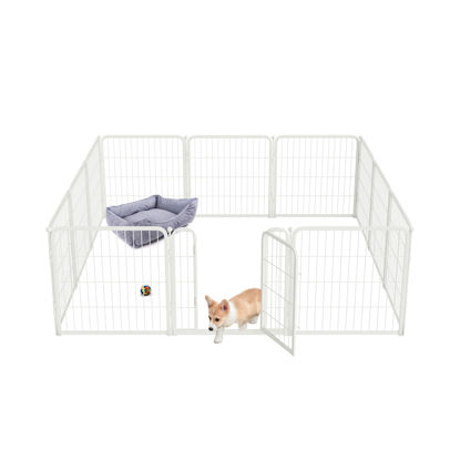 Picture of FXW Homeplus Dog Playpen Designed for Indoor Use, 24" Height for Puppy and Small Dogs│Patent Pending