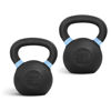 Picture of Yes4All Kettlebell Weights Cast Iron/Kettlebells Powder Coated - Strength Training, Home Gym, Full-body Exercises