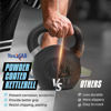 Picture of Yes4All Kettlebell Weights Cast Iron/Kettlebells Powder Coated - Strength Training, Home Gym, Full-body Exercises