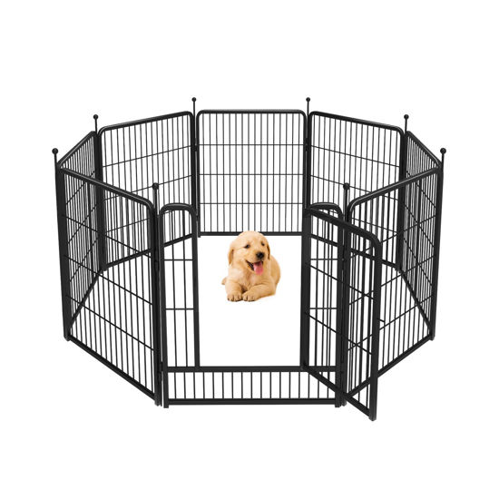 Picture of FXW Rollick Dog Playpen for Yard, RV Camping│Patented, 32 inch 8 Panels