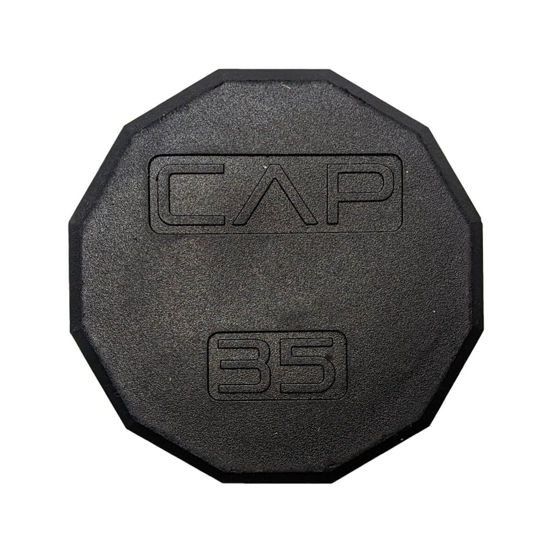 Picture of CAP Barbell 12-Sided Coated Dumbbell, 35 LB