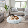 Picture of Best Friends by Sheri The Original Calming Donut Cat and Dog Bed in Shag Fur Frost, Extra Large 45"