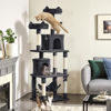 Picture of Yaheetech Cat Tree, 70.5in Cat Tower for Indoor Cats, Multi-Level Cat Condo with Scratching Post, Cat Climbing Tower Activity Center w/Foam-Padded Perches & Hammock & Fur Ball for Kitten