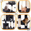 Picture of Yaheetech Cat Tree, 70.5in Cat Tower for Indoor Cats, Multi-Level Cat Condo with Scratching Post, Cat Climbing Tower Activity Center w/Foam-Padded Perches & Hammock & Fur Ball for Kitten