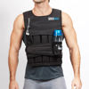 Picture of RUNmax RUNFast rm40p 12lb-140lb Weighted Vest (with Shoulder Pads, 40lb), Black