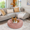 Picture of Best Friends by Sheri The Original Calming Donut Cat and Dog Bed in Shag Fur Dusty Rose, Medium 30"