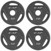 Picture of CAP Barbell 2-Inch Olympic Grip Weight Plate, 10 lb, Set of 4,Black