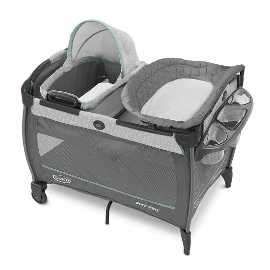 Picture of Graco Pack 'n Play Close2Baby Bassinet Playard Features Portable Bassinet Diaper Changer and More, Derby