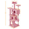 Picture of Yaheetech Multi-Level Cat Tree Stand House Furniture with Condos, Scratching Posts