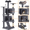 Picture of Yaheetech 70in Multi-Level Cat Tree Tall Cat Tower Cat Furniture with Condo, Scratching Posts & Dangling Ball for Indoor Cats Activity Center, Dark Gray