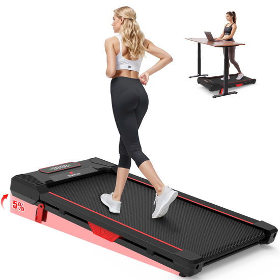 Picture of Sperax Walking Pad with Incline, Portable Under Desk Treadmill, 4 in 1 Walking Pad Treadmill for Home Office, 340lb Weight Capacity