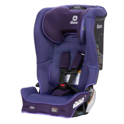 Picture of Diono Radian 3R SafePlus, All-in-One Convertible Car Seat, Rear and Forward Facing, SafePlus Engineering, 10 Years 1 Car Seat, Slim Fit 3 Across, Purple Wildberry