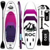 Picture of Roc Inflatable Stand Up Paddle Boards 10 ft 6 in with Premium SUP Paddle Board Accessories, Wide Stable Design, Non-Slip Comfort Deck for Youth & Adults (Violet)