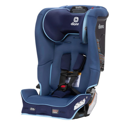 Picture of Diono Radian 3R SafePlus, All-in-One Convertible Car Seat, Rear and Forward Facing, SafePlus Engineering, 10 Years 1 Car Seat, Slim Fit 3 Across, Blue Surge