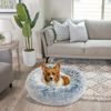 Picture of Best Friends by Sheri The Original Calming Donut Cat and Dog Bed in Shag Fur Denim, Medium 30"