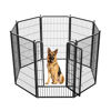 Picture of FXW Rollick Dog Playpen for Yard, RV Camping│Patented, 45 inch 8 Panels