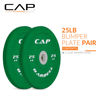 Picture of CAP Barbell Best Olympic Bumper Plate Set, Green, 25 lb Pair