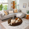 Picture of Best Friends by Sheri The Original Calming Donut Cat and Dog Bed in Lux Fur Dark Chocolate, Extra Large 45"