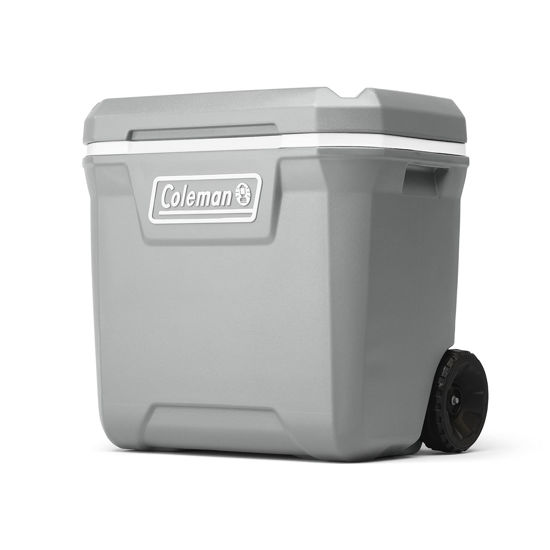 Picture of Coleman 316 Series Insulated Portable Cooler with Heavy Duty Wheels, Leak-Proof Wheeled Cooler with 100+ Can Capacity, Keeps Ice for up to 5 Days, Great for Beach, Camping, Tailgating, Sports, & More