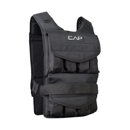 Picture of CAP Barbell Adjustable Weighted Vest, 120 lb