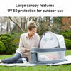 Picture of Graco Pack n Play Travel Dome LX Playard | Includes Portable Bassinet, Full-Size Infant Bassinet, and Diaper Changer, Annie