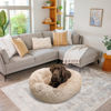 Picture of Best Friends by Sheri The Original Calming Donut Cat and Dog Bed in Shag Fur Taupe, Large 36"