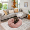 Picture of Best Friends by Sheri The Original Calming Donut Cat and Dog Bed in Shag Fur Dusty Rose, Large 36"