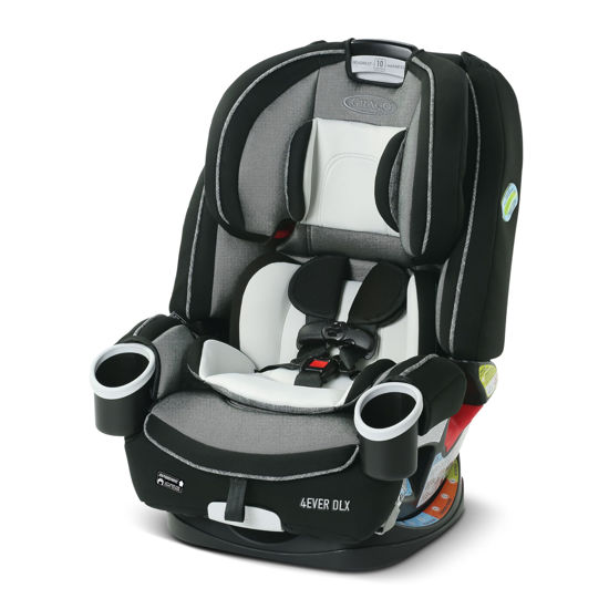 Picture of Graco 4Ever DLX 4-in-1 Car Seat, Fairmont | Infant to Toddler Car Seat, with 10 Years of Use | Rear-facing, Forward-facing and Booster Modes | Safe, Comfortable and Convenient