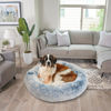 Picture of Best Friends by Sheri The Original Calming Donut Cat and Dog Bed in Shag Fur Denim, Extra Large 45"